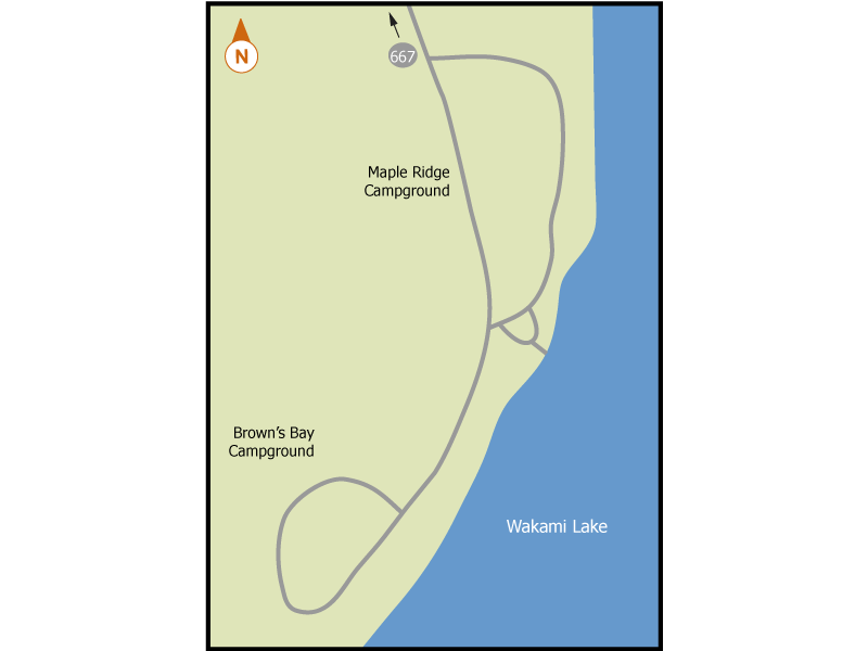 Maple Ridge & Brown's Bay Campgrounds