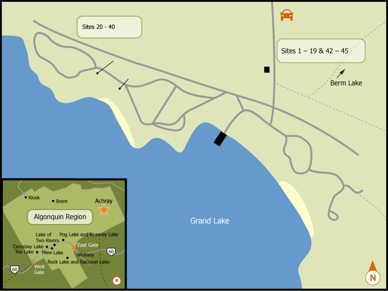 Algonquin - Achray / Sand Lake Gate