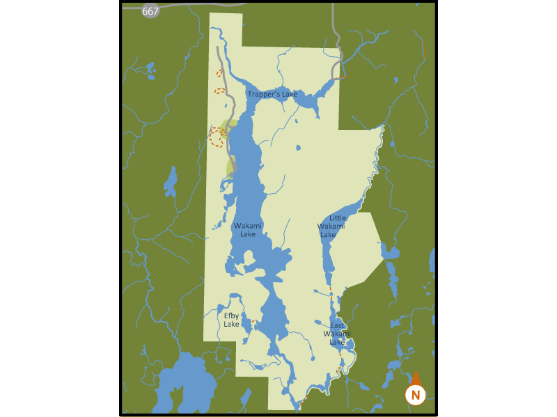 Wakami Lake Backcountry
