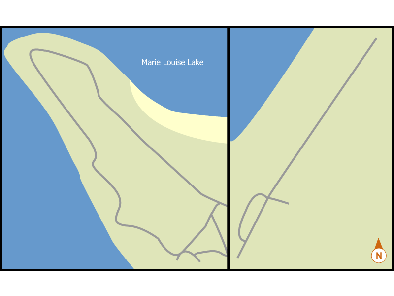 Marie Louise Lake Campground B