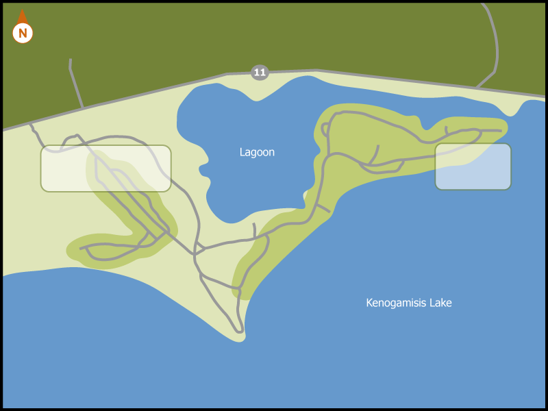 MacLeod campground overview map